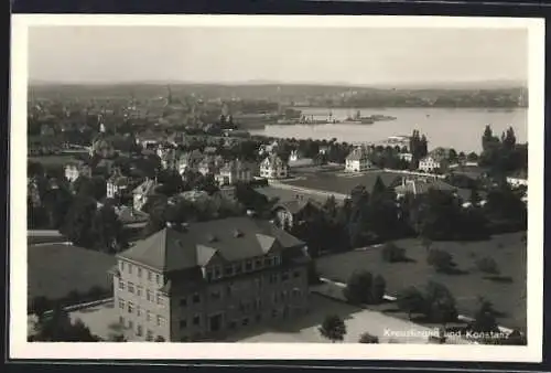 AK Kreuzlingen, Teilansicht mit Blick nach Konstanz