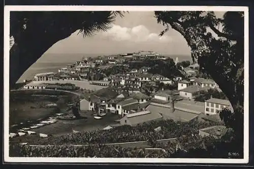AK Camara de Lobos, Blick auf das Fischerdorf