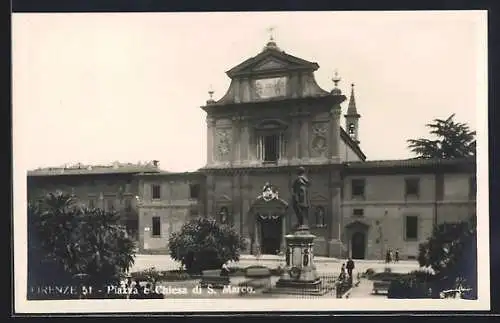 AK Firenze, Piazza e Chiesa di S. Marco