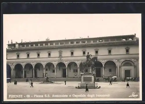 AK Firenze, Piazza S.S. Annunziata e Ospedale degli Innocenti