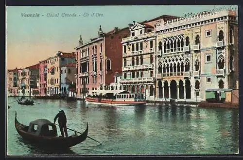 AK Venezia, Canal Grande e Palazzo Ca` d`Oro