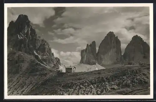 AK Rifugio Tre Cime di Lavaredo, S.A.C. Sez. Brunico, Partie mit Drei Zinnenhütte