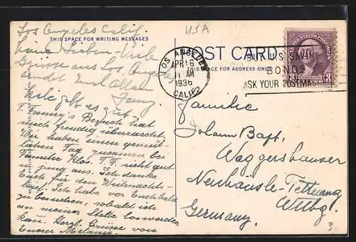 AK Los Angeles, CA, Ambassador Hotel