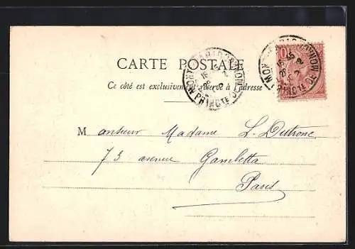 AK Monte-Carlo, Montée de la Costa, Les Hôtels
