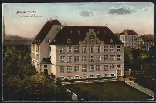 AK Marktredwitz, Blick auf das protest. Schulhaus