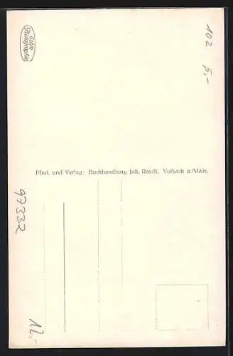 AK Volkach, Hauptstrasse mit Gasthof zum Löwen
