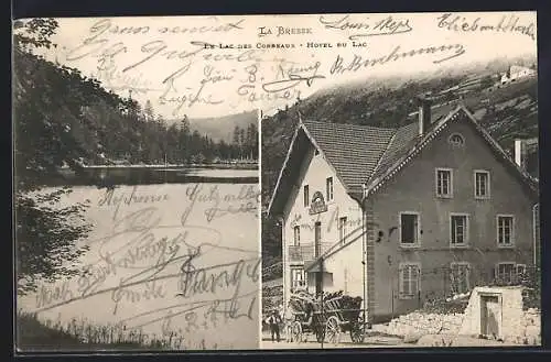 AK La Bresse, Le Lac des Corbeaux, Hotel du Lac