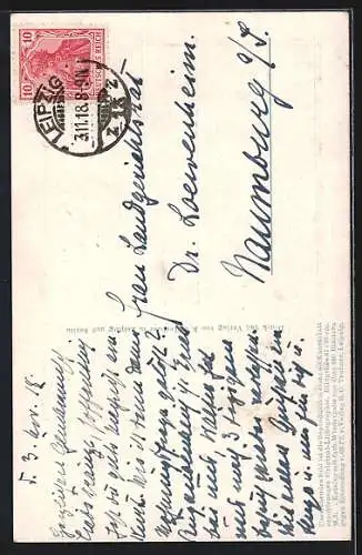 Künstler-AK Fritz Beckert: Rothenburg o. T., Am Herterichsbrunnen
