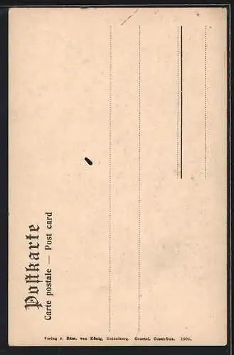 AK Schwarzwald-Sagen VII., Die Geisterhochzeit zu Lauf