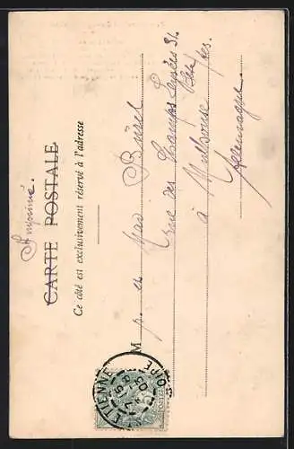 AK Kleiner Fleischer mit Fleischerbeil