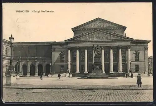 AK München, Königliches Hoftheater