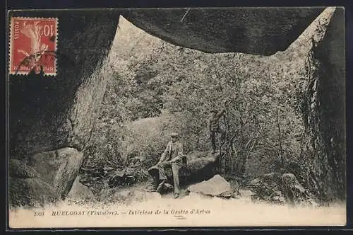 AK Huelgoat, Intérieur de la Grotte d`Artus