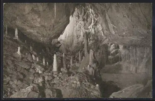 AK Dechenhöhle, Partie in der Grufthalle
