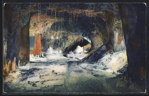 AK Saalfeld in Thür., Feengrotten, Märchendom