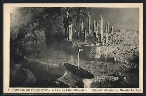 AK Gouffre de Proumeyssac, Fontaine pétrifiante et Cascade des Lacs