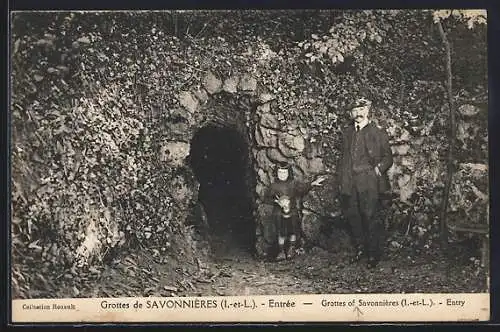 AK Savonnières, Les Grottes, Entrée