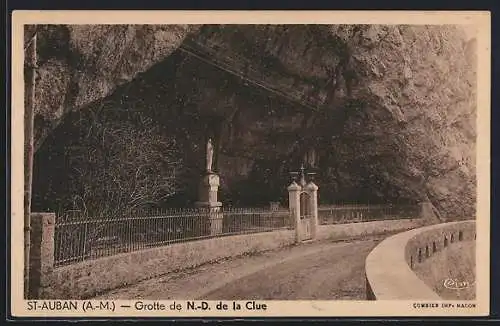 AK St-Auban, Grotte de N.-D. de la Clue
