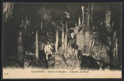 AK Dargilan, Les Grottes, L`Escalier de Cristal