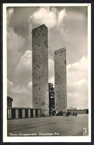 AK Berlin, Olympisches Tor auf dem Reichssportfeld