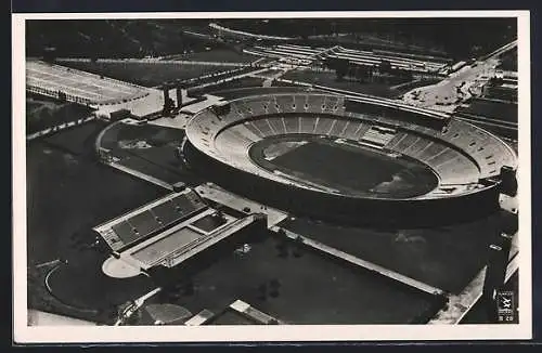 AK Berlin, Reichssportfeld, Olmypia 1936, Olympia-Stadion, Schwimmstadion