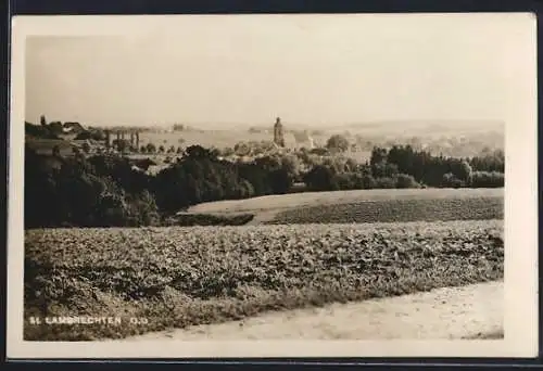 AK St. Lambrechten /O. D., Panorama mit Kirche