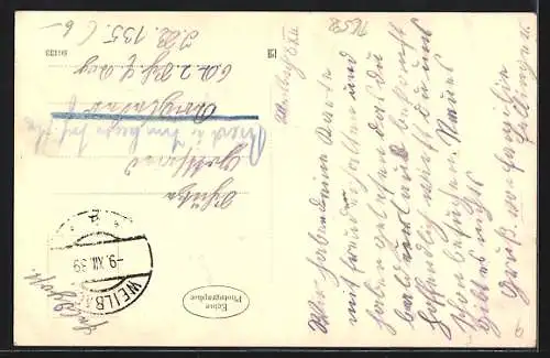 AK Weilbach /Oberdonau, Ortspartie mit Kirche