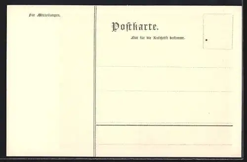 Künstler-AK Hans Thoma: Mondscheingeiger, junger Virtuose im Garten
