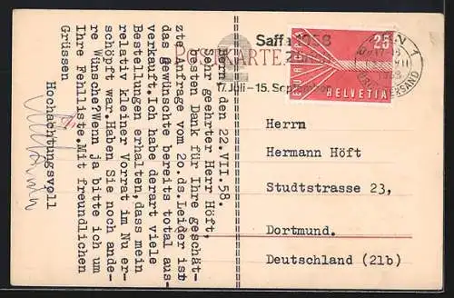 AK Die ersten Briefmarken von Bayern, Briefmarkenhandel Max Lauber in der Spitalgasse 18, Wappen