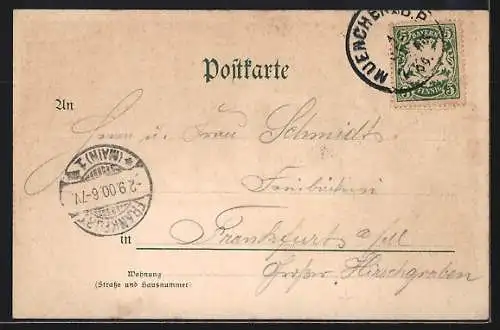 Künstler-AK Trinkstube im Münchner Hofbräuhaus