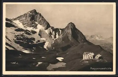 AK Allgäuer Alpen, Rappenseehütte