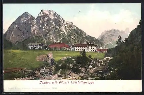AK Landro, Ortspartie mit Monte Cristallogruppe