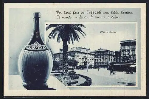 AK Frascati, Piazza Roma, Vino Rosso