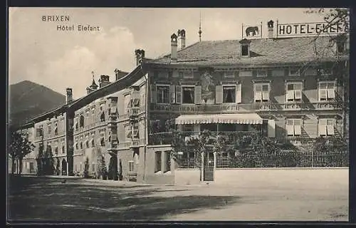 AK Brixen, Hotel Elefant im Sonnenschein