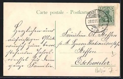 AK Welkenraedt, Pensionat der Recollectinnen-Schwestern