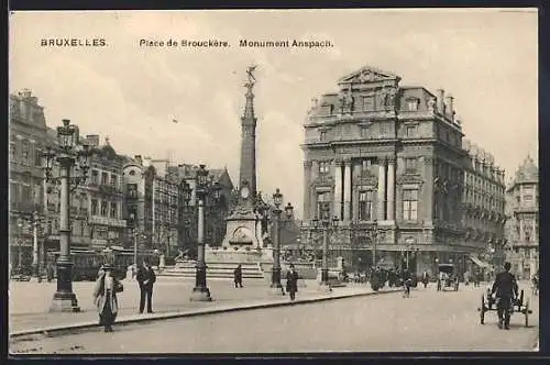 AK Bruxelles, Place de Brouckère