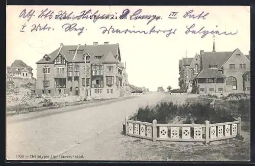 AK Duinbergen, L`Avenue du Roi II vers la Mer