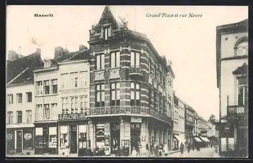 AK Hasselt, Grand`Place et rue Neuve