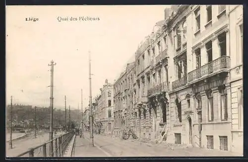 AK Liége, Quai des Pêcheurs