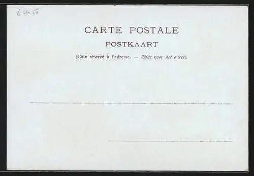 Lithographie Anvers, Le Quai, Laitiéres Flamandes avec Charette