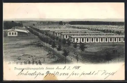 AK Senne, Blick über den Truppenübungsplatz