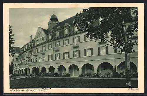 AK Schwäb. Gmünd, Erholungsheim Schönblick, Vorderansicht gegen Süden