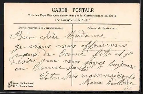 Präge-AK Ein Strauss blühender Maiglöckchen