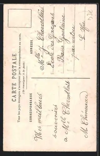 Präge-AK Maiglöckchen-Strauss in einer bunten Vase