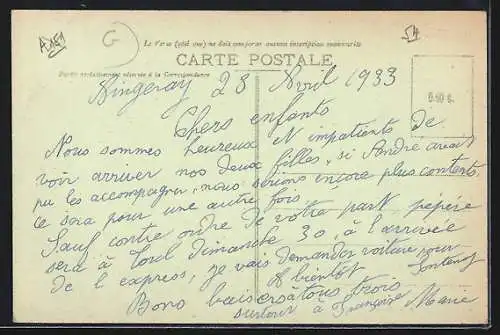AK Aingeray, Rue de Liverdun avec des enfants jouant dans la rue