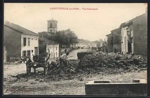 AK Laneuveville-aux-Bois, Vue intérieure
