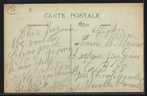 AK Champigneulles, Rue de Nancy animée avec enfants et bâtiments historiques