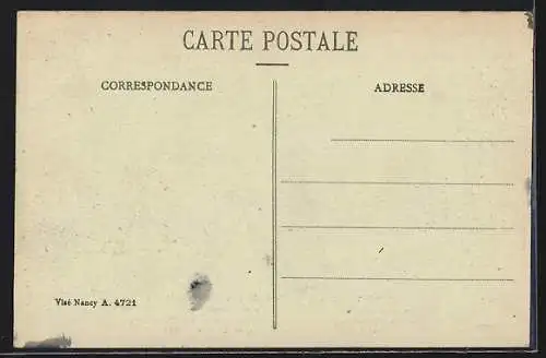 AK Badonviller, Grande-Rue après l`invasion du 12 août 1914