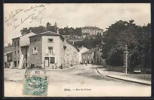 AK Briey, Rue des Foires