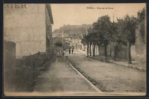 AK Foug, Rue de la Gare