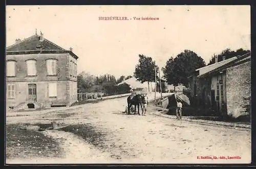AK Herbéviller, Vue intérieure